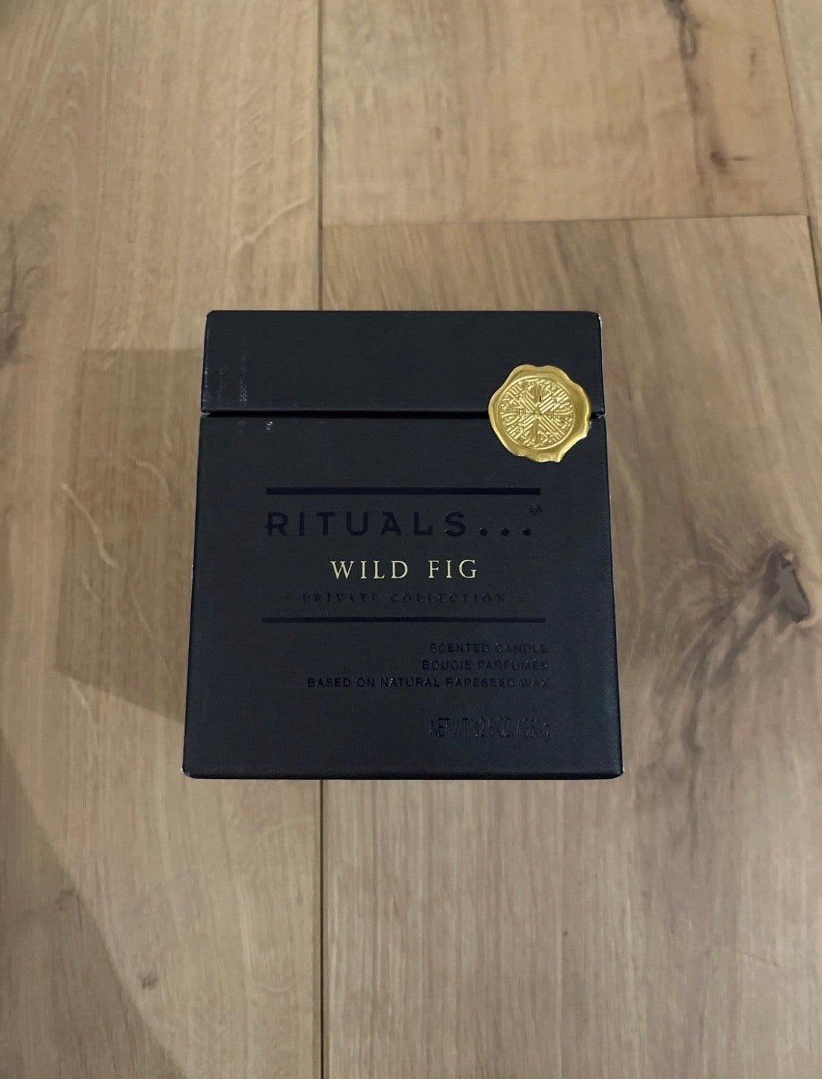 Rituals Wild Fig Scented Candle - Nieuw in doos, Zwart, Overige materialen, Nieuw, Ophalen of Verzenden