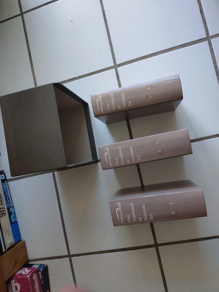 Dikke van Dale, Nederlands, Van Dale, Ophalen, Gelezen
