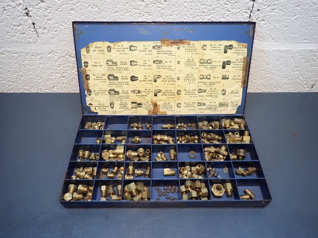 Excello Brass Fitting Assortment , messing fittings, Hobby en Vrije tijd, Modelbouw | Overige, Niet ingevuld, Gebruikt, Niet ingevuld