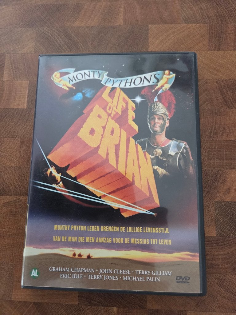 DVD - Monty Python - Live of Brian (NL-Sub), Engels, Alle leeftijden, Nederlands, Ophalen of Verzenden