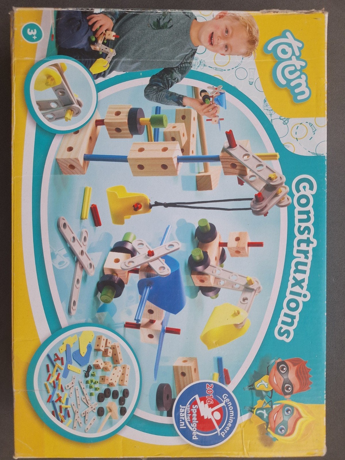 Totem constructie speelgoed, Ophalen of Verzenden
