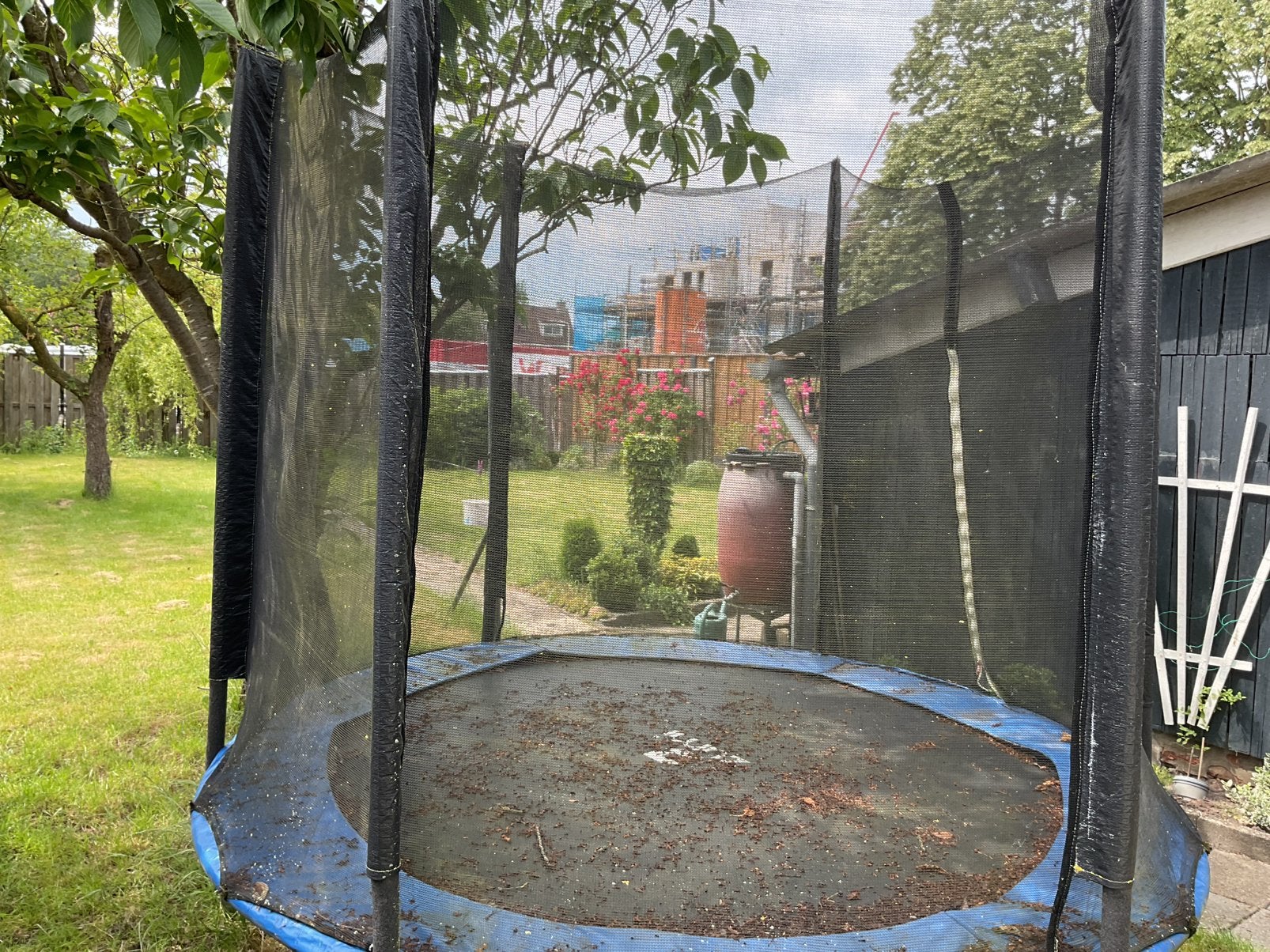Trampoline 240 cm., Ophalen, Gebruikt
