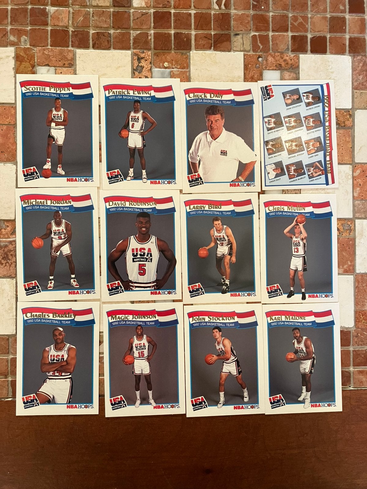 Nba hoops dreamteam spelers en trainer, Hobby en Vrije tijd, Stickers en Plaatjes, Ophalen of Verzenden, Zo goed als nieuw