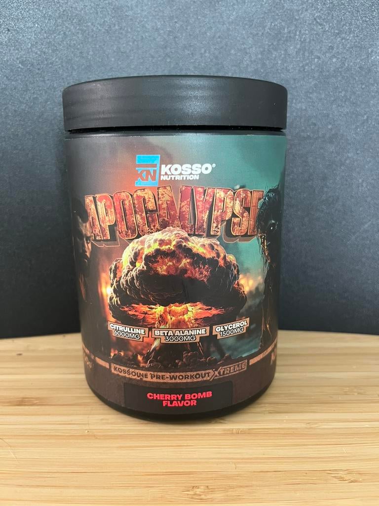 APOCALYPSE PRE WORKOUT - kosso nutrition, Ophalen of Verzenden, Nieuw, Poeder of Drank