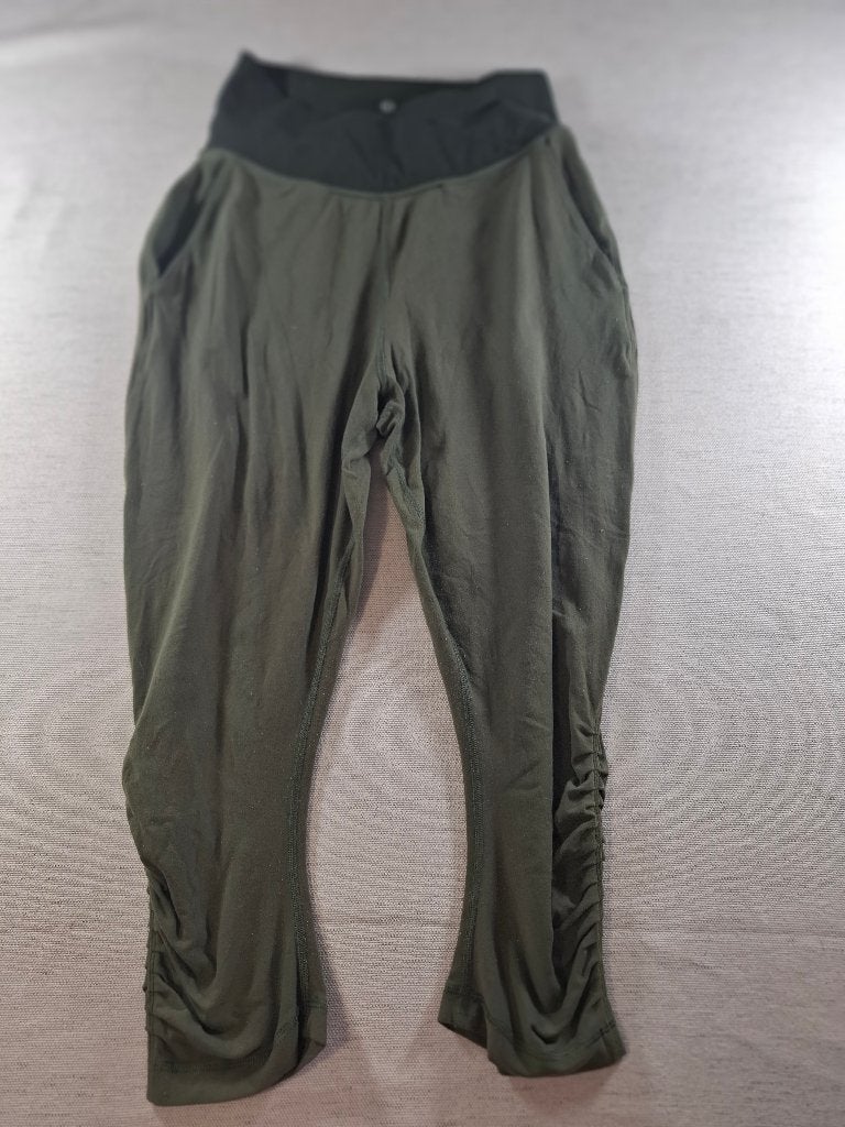 Lululemon legging – groen, maat 6, Verzenden, Groen, Fitness of Aerobics, Zo goed als nieuw