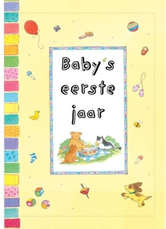 baby's  eerste jaar, Kinderen en Baby's, Kraamcadeaus en Geboorteborden, Ophalen of Verzenden, Nieuw