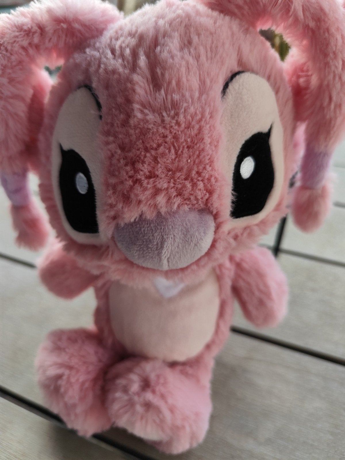 Lilo & Stitch Angel knuffel - 24 cm roze Disney, Ophalen of Verzenden