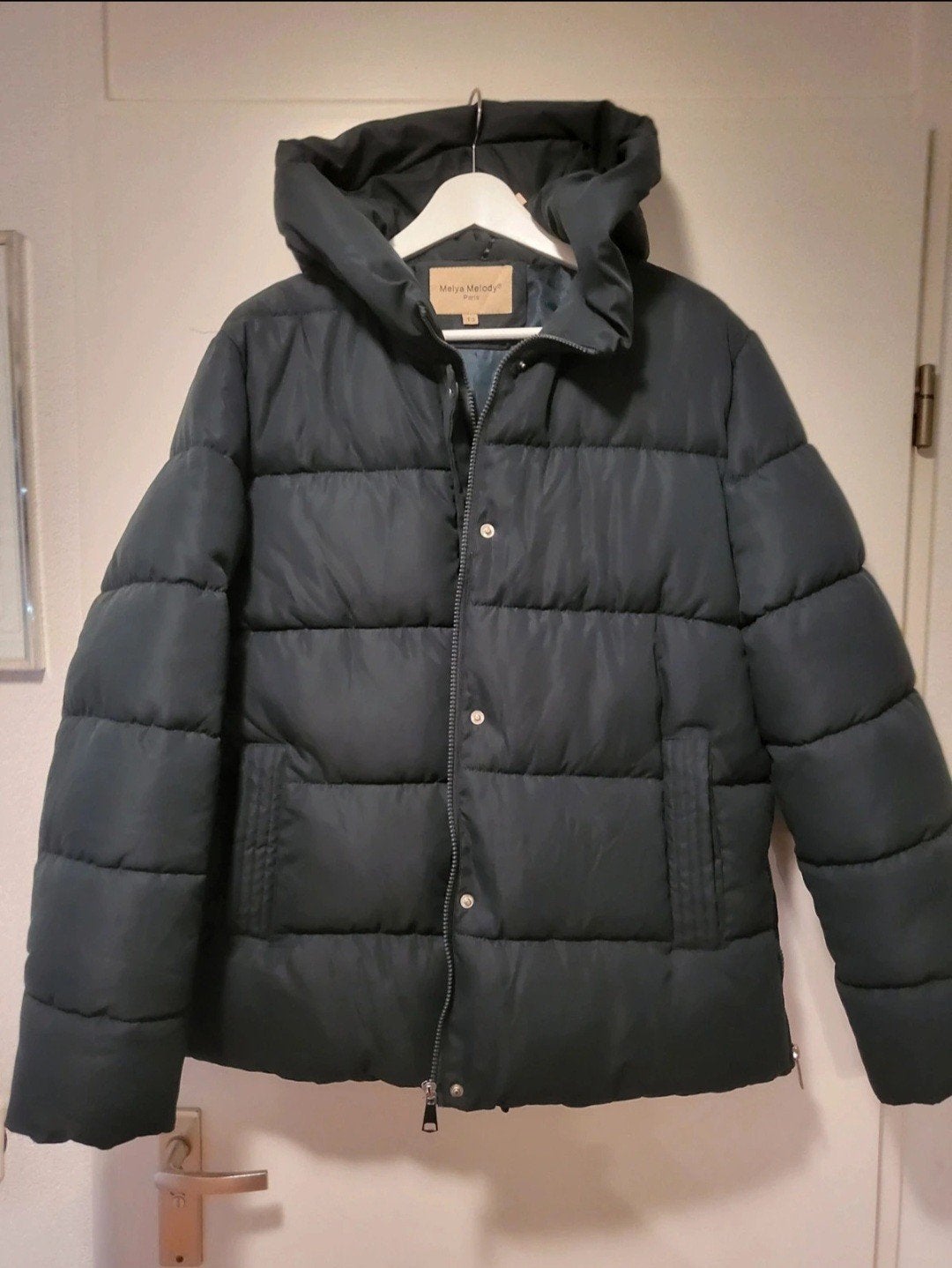 Nieuw!! Melody donkergroene winterjas, maat 46, Kleding | Dames, Melody, Maat 46/48 (XL) of groter, Nieuw, Ophalen of Verzenden