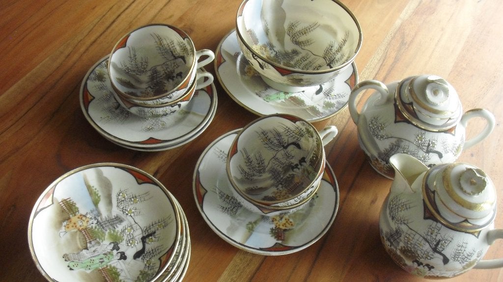 Chinees-Theeservies, Ophalen of Verzenden