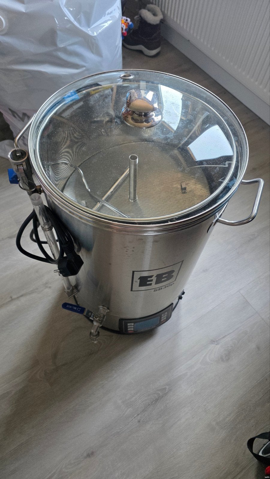 Easybrew SB30p - Goed onderhouden brouwketel, Ophalen, Gebruikt