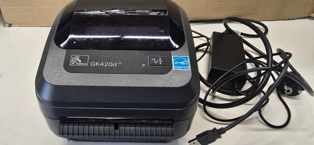 zebra gk 420d labelprinter, Computers en Software, Labelprinters, Ophalen, Gebruikt, Zebra