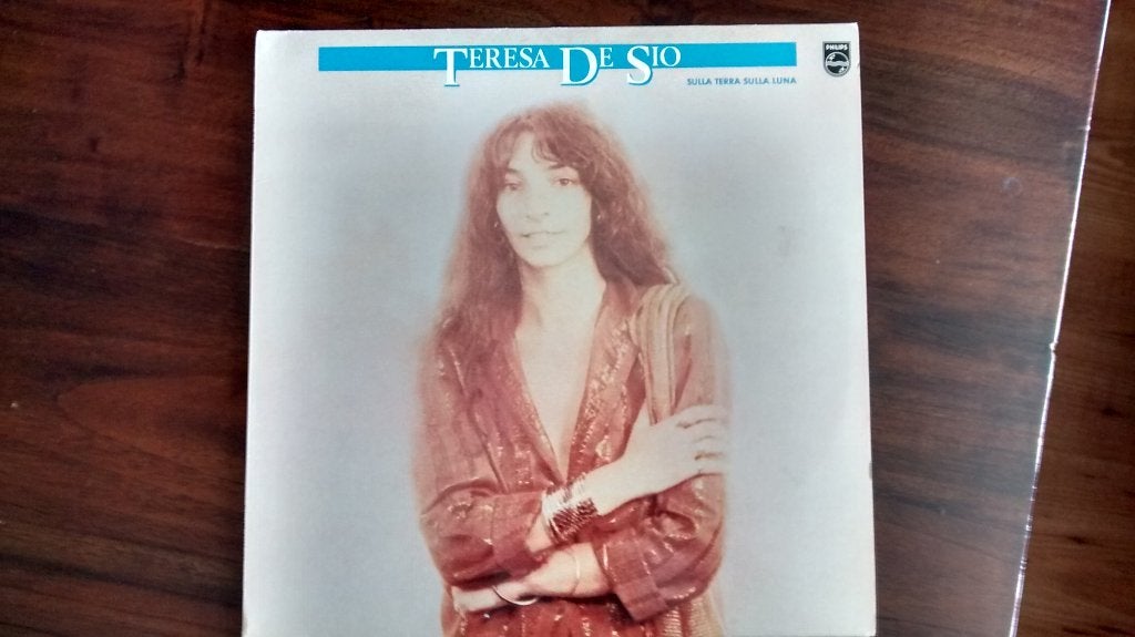 LP - Teresa De Sio - Sulla Terra Sulla Luna, Ophalen of Verzenden, Zo goed als nieuw, Pop, LP