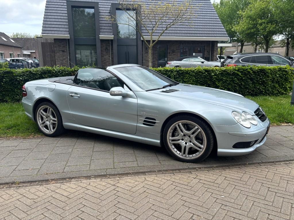 Mercedes-benz SL 55 AMG ,Panoramadak, Nederlands geleverd !!, Automaat, Adaptive Cruise Control, 8 cilinders, 501 pk