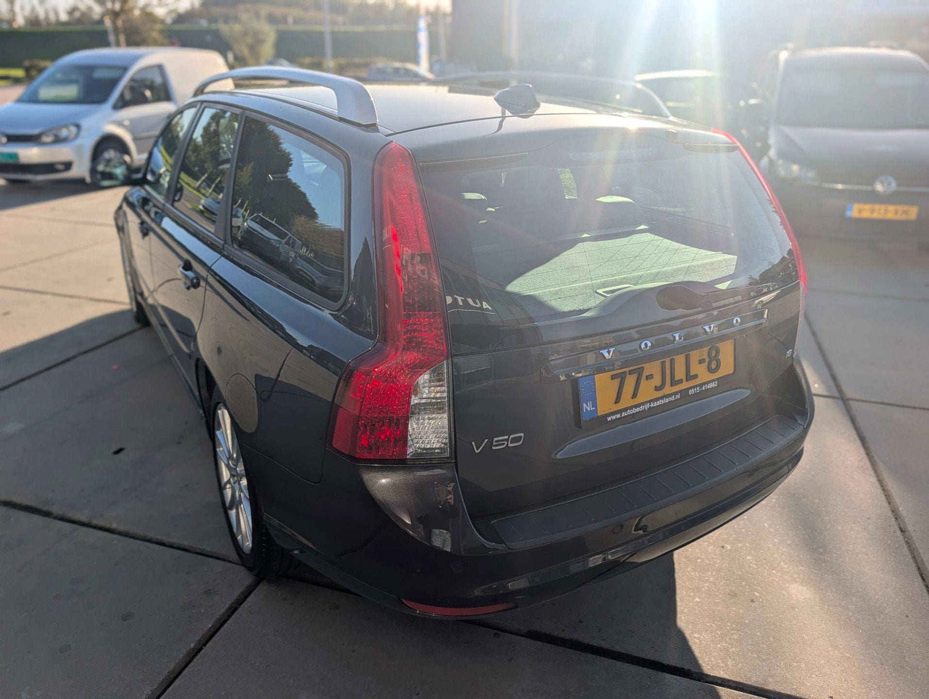 Volvo V50 1.8 Edition II - Airco, Auto's, 125 pk, Gebruikt, Zwart, 4 cilinders