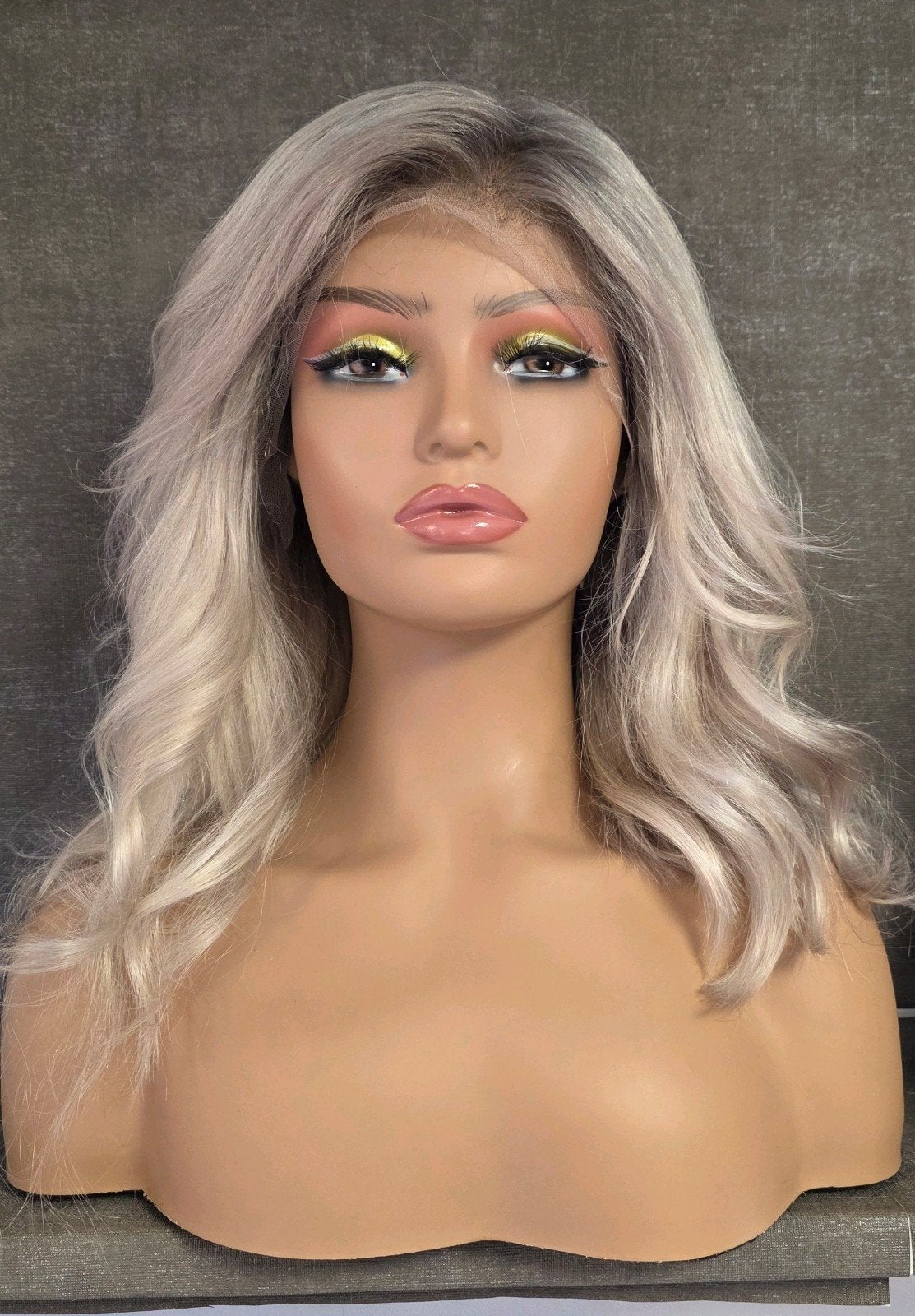 lace wig echt haar, Ophalen of Verzenden, Nieuw, Pruik of Haarverlenging