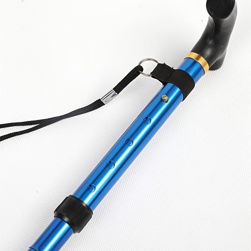 Wandelstok Opvouwbaar - Blauw, Diversen, 6717LN, Loophulp@outlook.com, Verzenden, LoopHulp