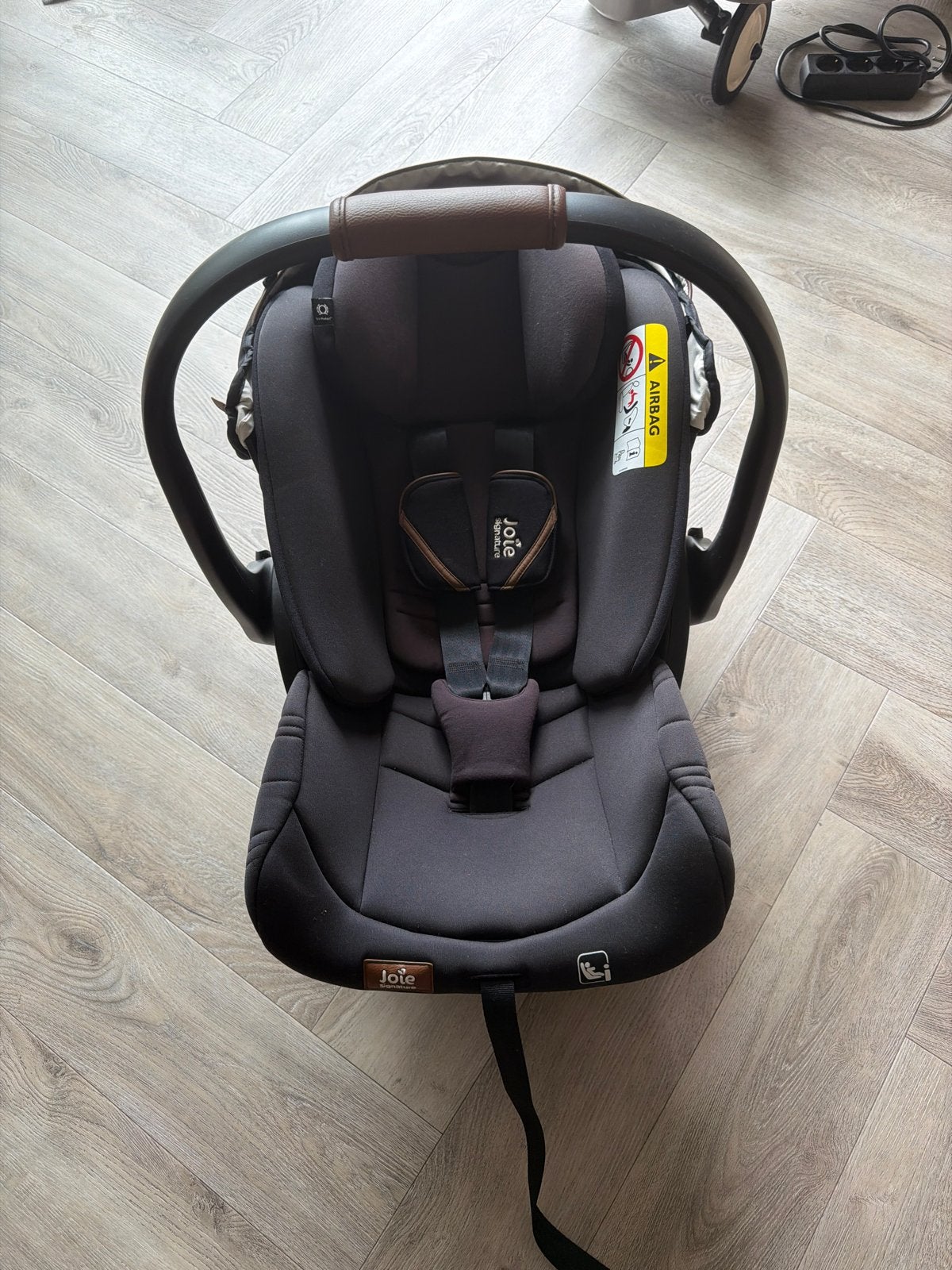 Joie i-Level recline autostoel met base, Zijbescherming, Zo goed als nieuw, Isofix, 0 t/m 13 kg