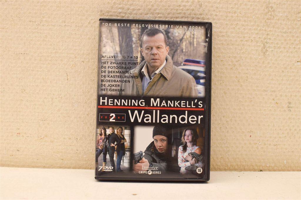 7 Stuks Dvd Henning Mankells Wallander 2 Aflevering 7 Tot 13, Ophalen of Verzenden, Gebruikt