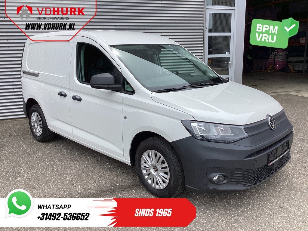 Volkswagen Caddy Cargo 2.0 TDI 100 pk Omvormer/ Sortimo/ Cru, Auto's, Bestelauto's, Bedrijf, Te koop, ABS, Airbags, Airconditioning
