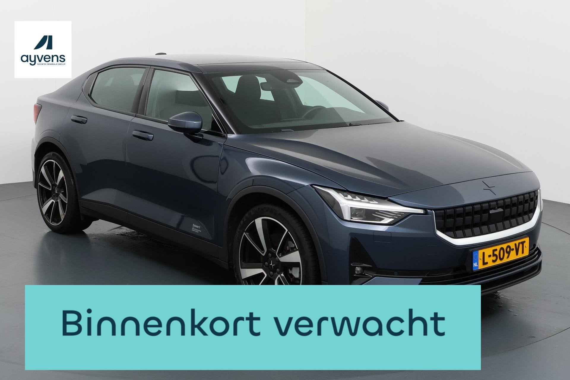 Polestar 2 Long Range Dual Motor Launch Edition 78kWh Verfij, Polestar 2, Stof, Gebruikt, Blauw