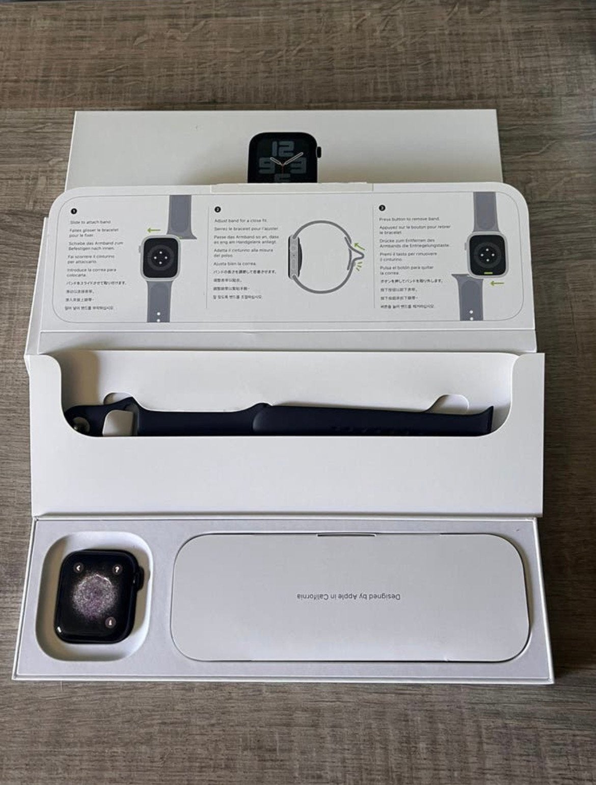 Apple Watch SE (2GEN) GPS 40 mm Midnight, Ophalen, Zwart, IOS, Zo goed als nieuw