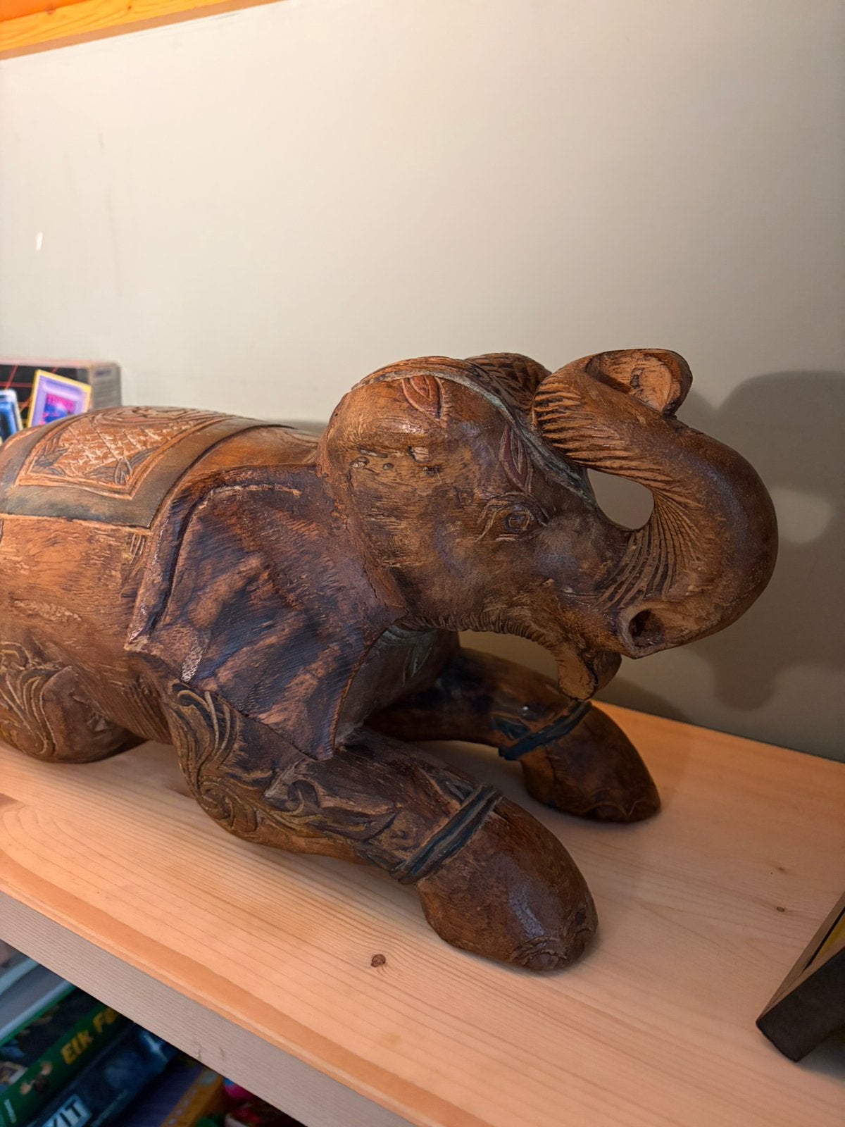 Hand gemaakte olifant 45 cm, Ophalen of Verzenden, Gebruikt