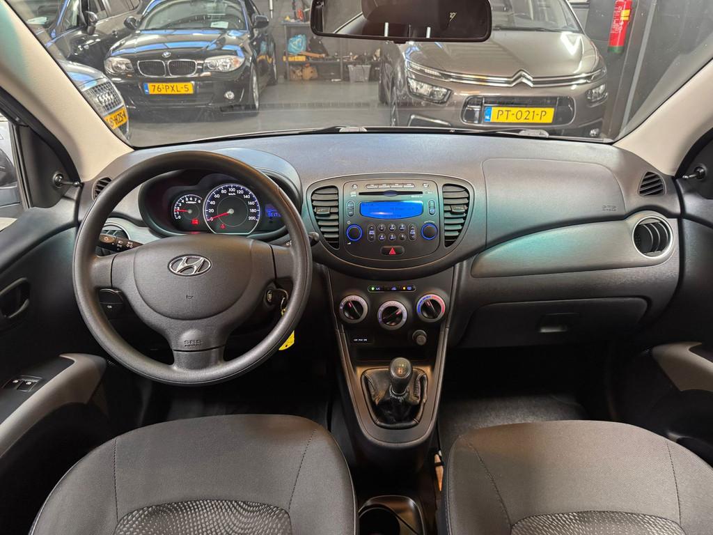 Hyundai I10 1.1 i-Drive Cool AIRCO|RADIO|ELEK.RAMEN|APK|, Euro 5, Stof, Gebruikt, 4 cilinders