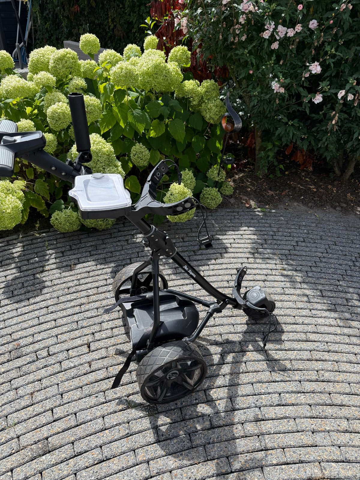 Ben Sayers elektrische golftrolley (2 jaar oud), Ophalen, Zo goed als nieuw, Golfkar, Overige merken