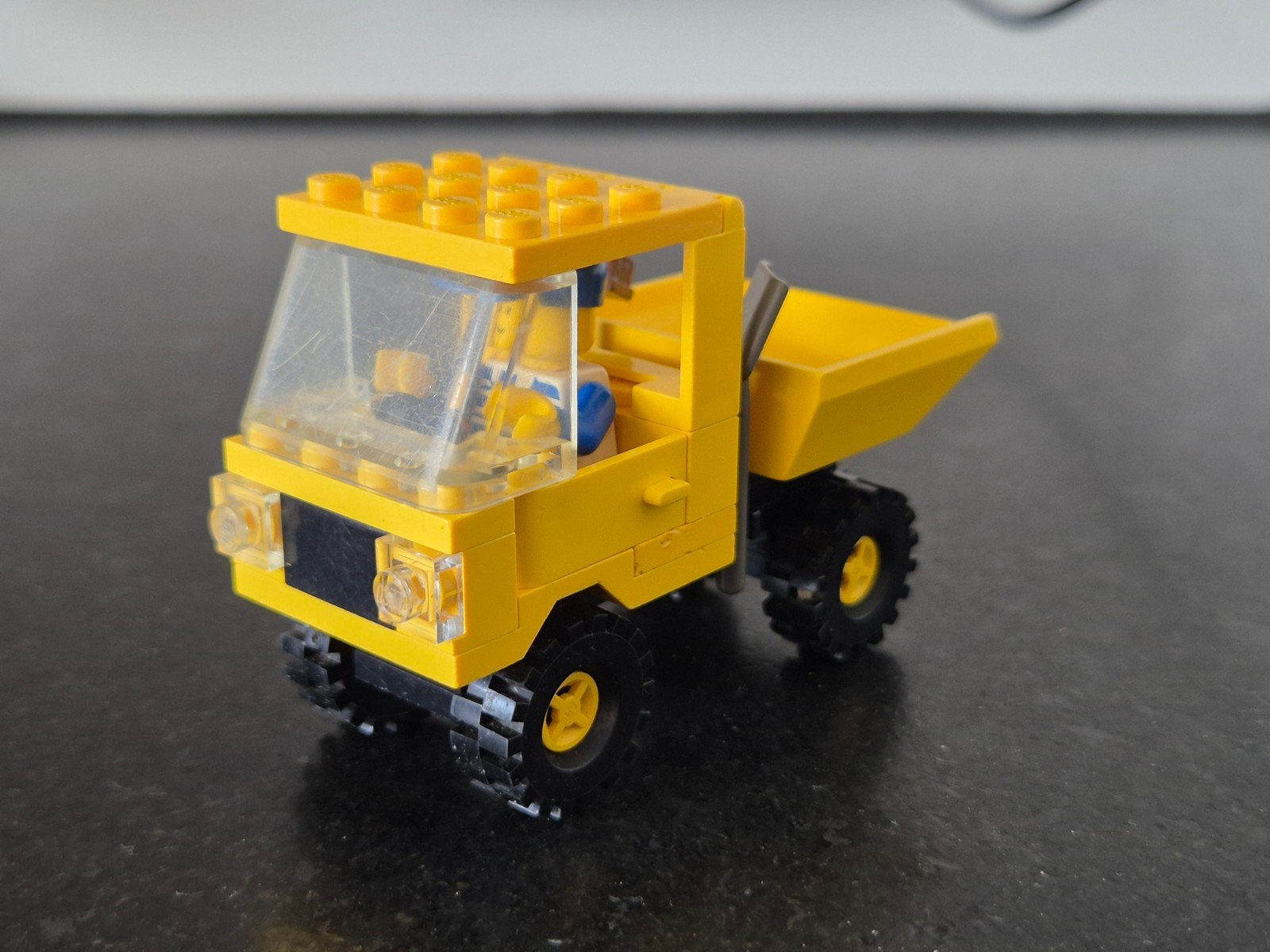 Vintage Lego kiepauto (jaren 90), Gebruikt, Lego, Ophalen of Verzenden, Complete set
