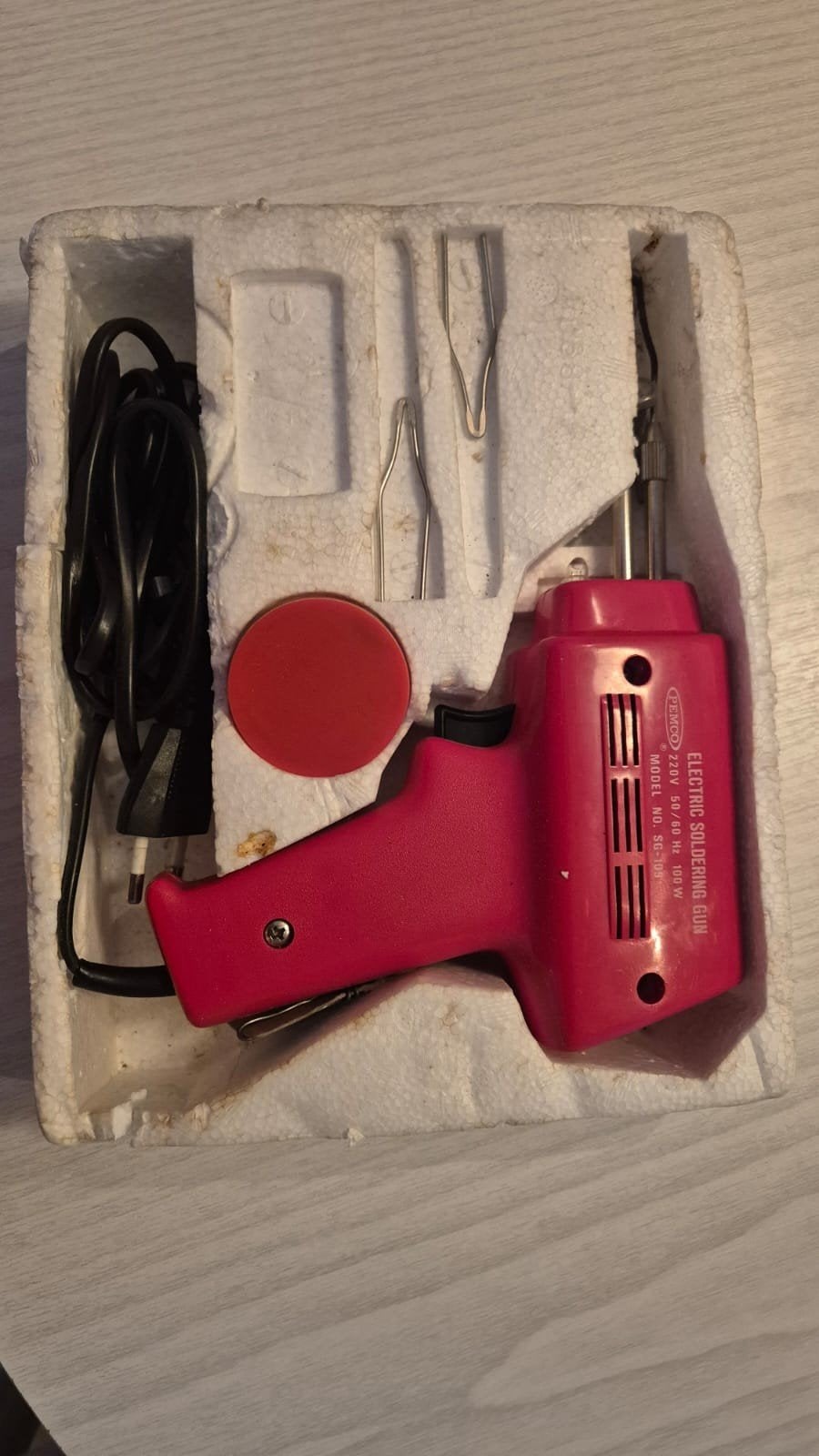 Soldeer pistool, Doe-het-zelf en Verbouw, Gereedschap | Handgereedschap, Ophalen of Verzenden, Zo goed als nieuw