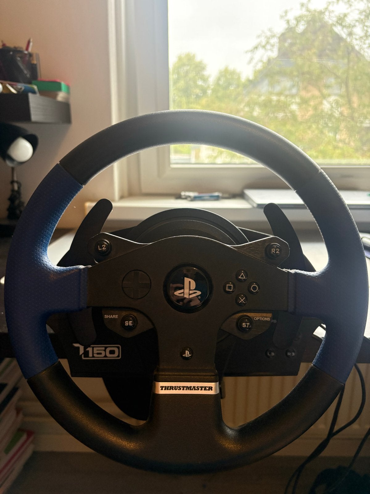 Thrustmaster T150 racestuur en pedalen voor PlayStation, Ophalen, Gebruikt, Stuur of Pedalen, PlayStation 3