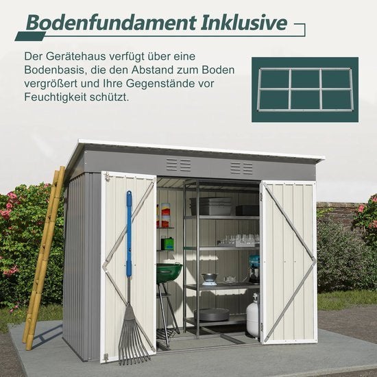 Tuinhuis – Tuinhuisje – Opslagschuur – Gereedschapshuis, Corvance B.V., Verzenden, Nieuw, Corvancebol@gmail.com