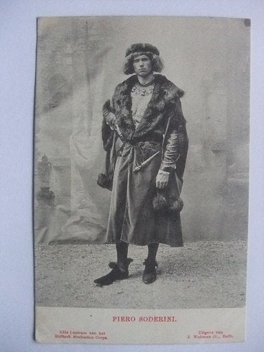 P342 Delft - Lustrum Studentencorps - 1908, Verzenden, Voor 1920, Gelopen, Zuid-Holland