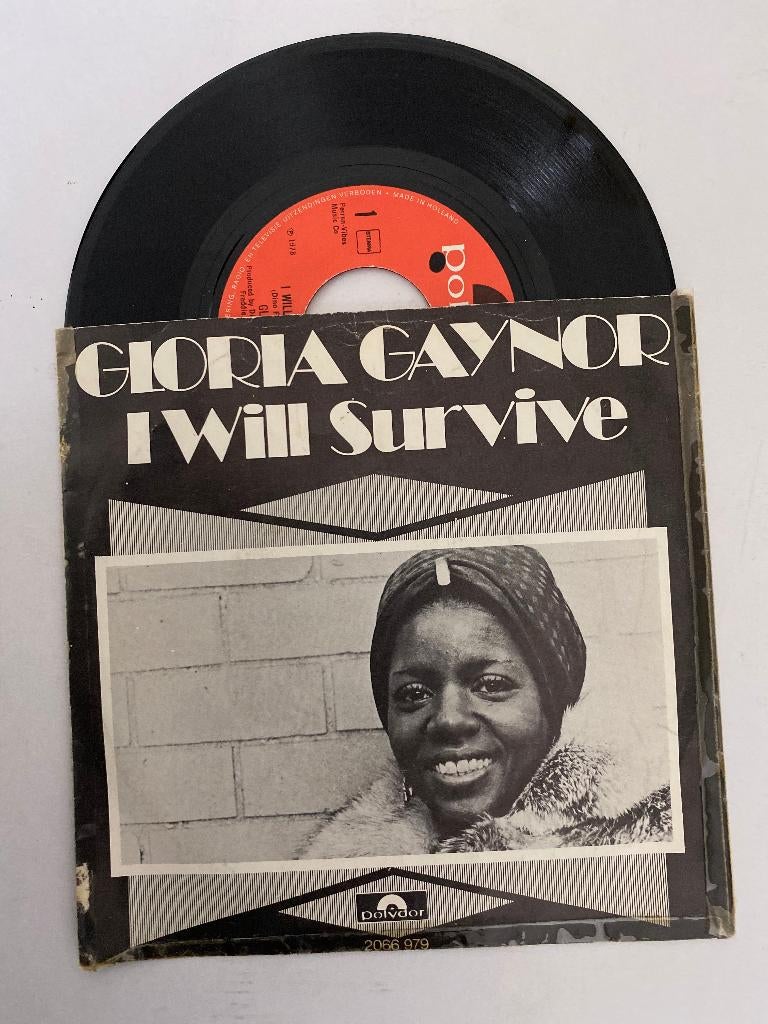 Gloria Gaynor – I Will Survive(1978), Gebruikt, 7 inch, Single, 1970 - 1979