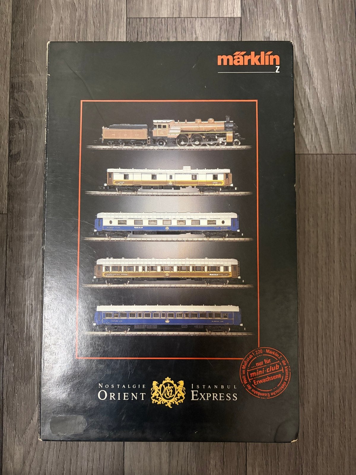 Märklin Z Nostalgie Istanbul Orient Express Treinset, Ophalen, Wisselstroom, Treinset, Zo goed als nieuw