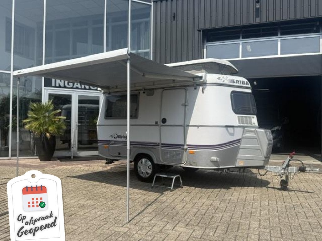 Schitterende Eriba Touring Pan Langslaper,Thule,680/850kg, Overige typen, Standaardzit, Tot en met 2, Bedrijf