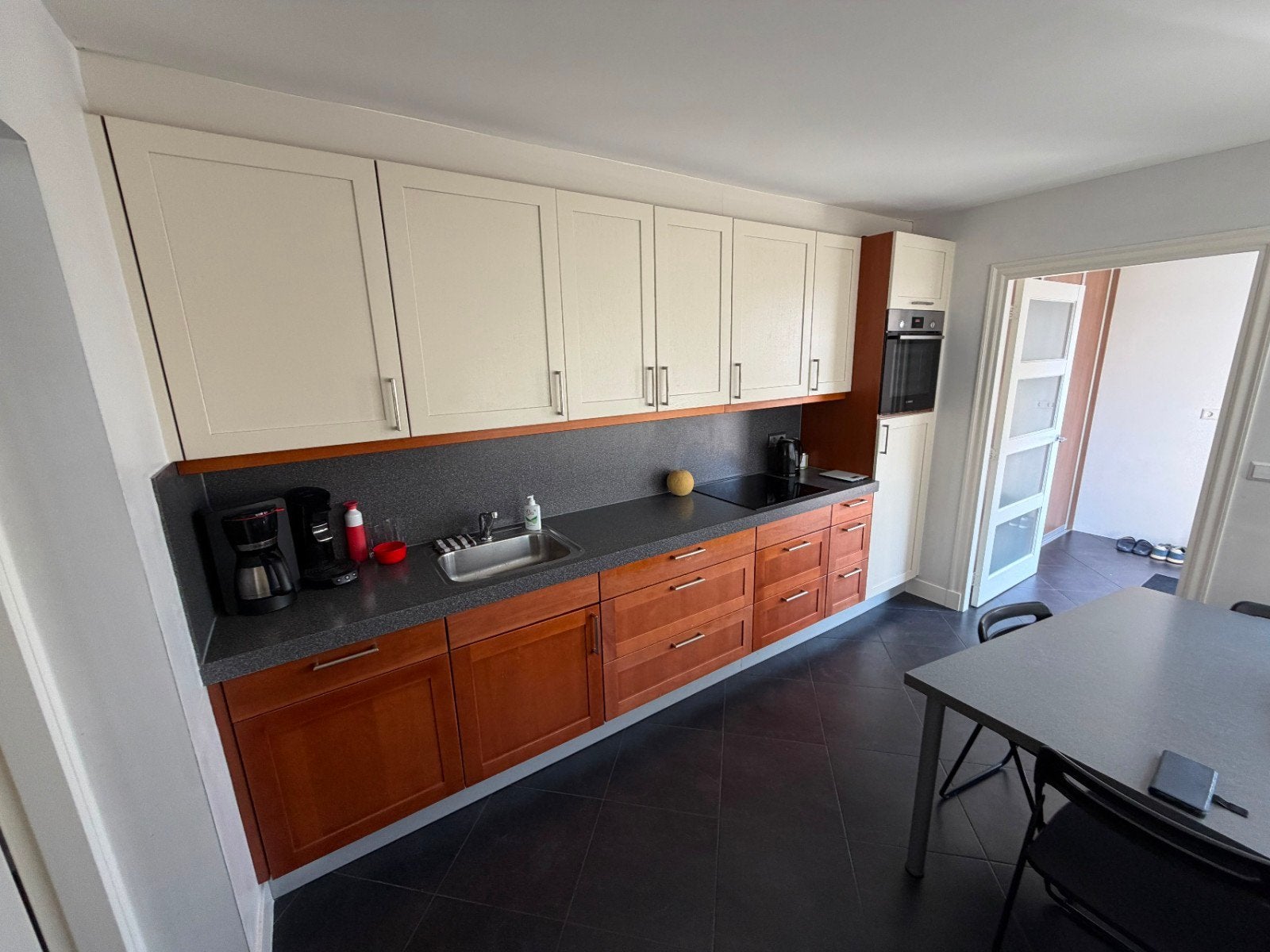 Complete keuken met inbouwapparatuur - AEG, Bosch, Ophalen, Gebruikt