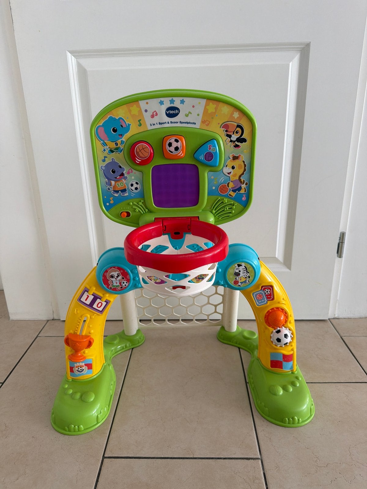 VTech 3-in-1 Sport & Score Speelplaats, Ophalen, Zo goed als nieuw, 6 maanden tot 2 jaar