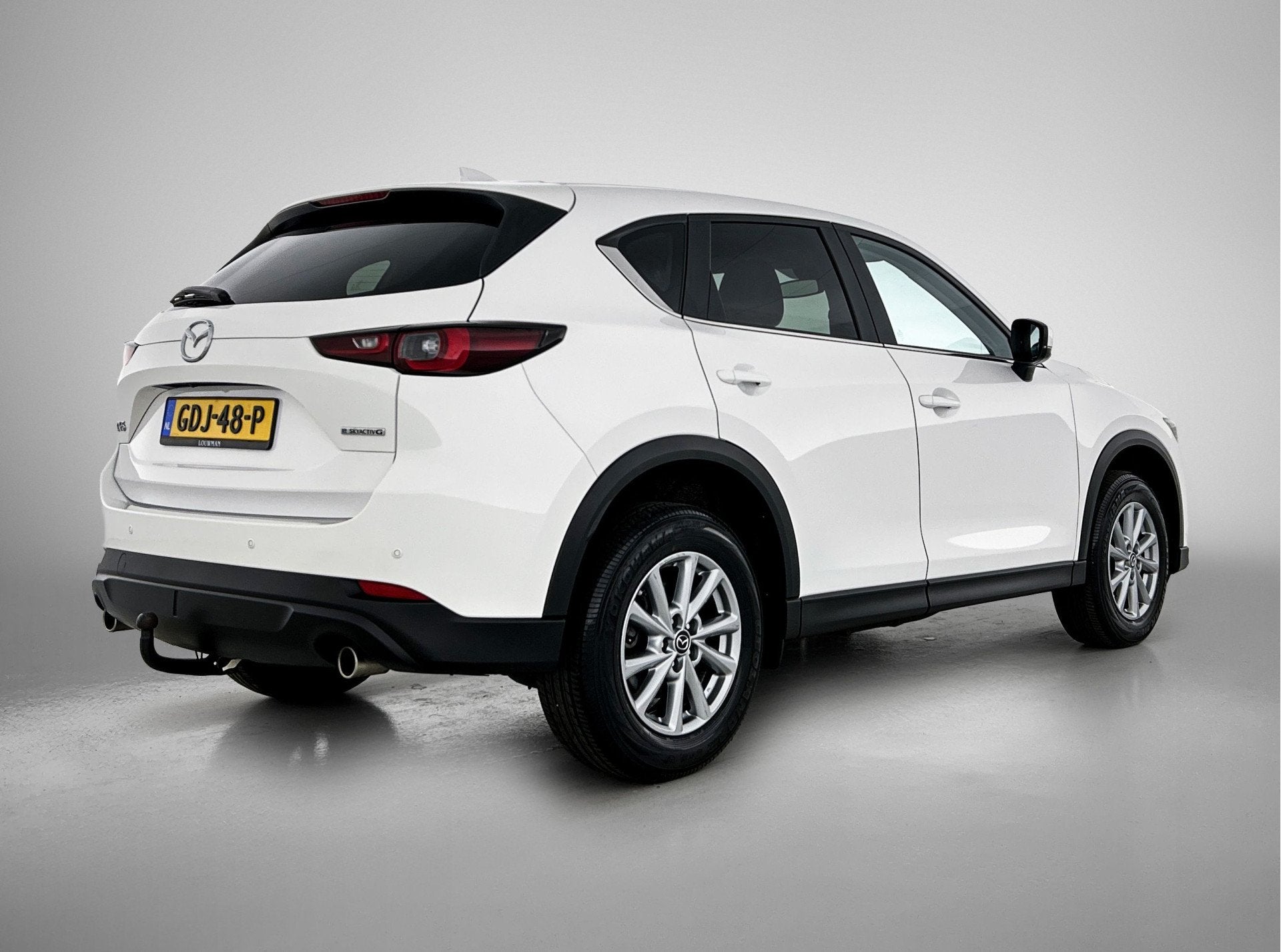 Mazda CX-5 2.0 e-SkyActiv-G M Hybrid 165 Centre-Line Automaa, Auto's, Stof, Gebruikt, Zwart, 4 cilinders