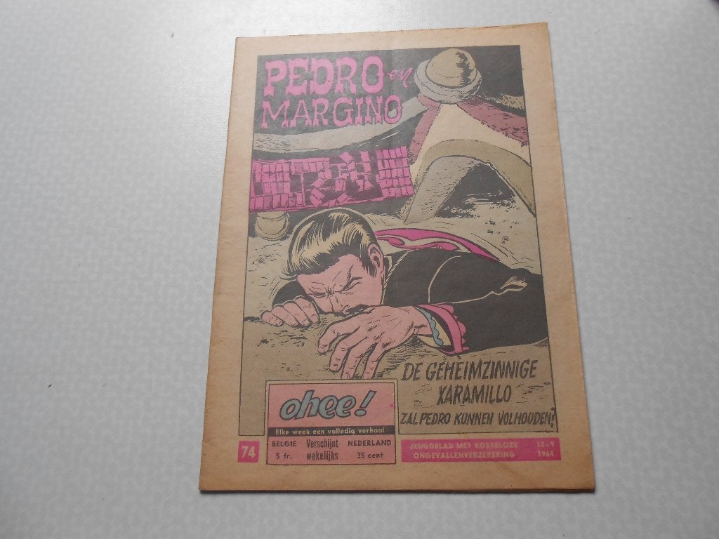 Ohee 74 De geheimzinnige Xaramillo 1964., Boeken, Stripboeken, Eén stripboek, Ophalen, Zo goed als nieuw
