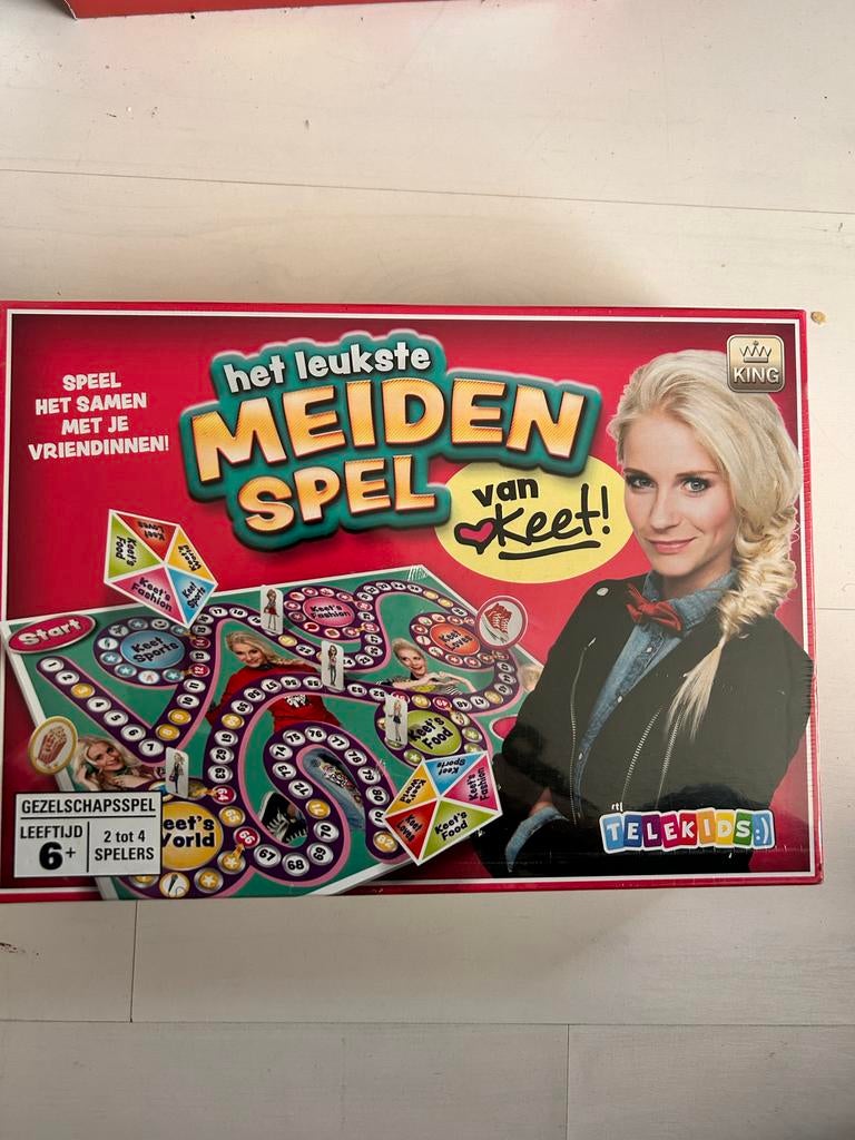 Het Leukste Meidenspel van Keet! Gezelschapsspel, Ophalen of Verzenden, Nieuw