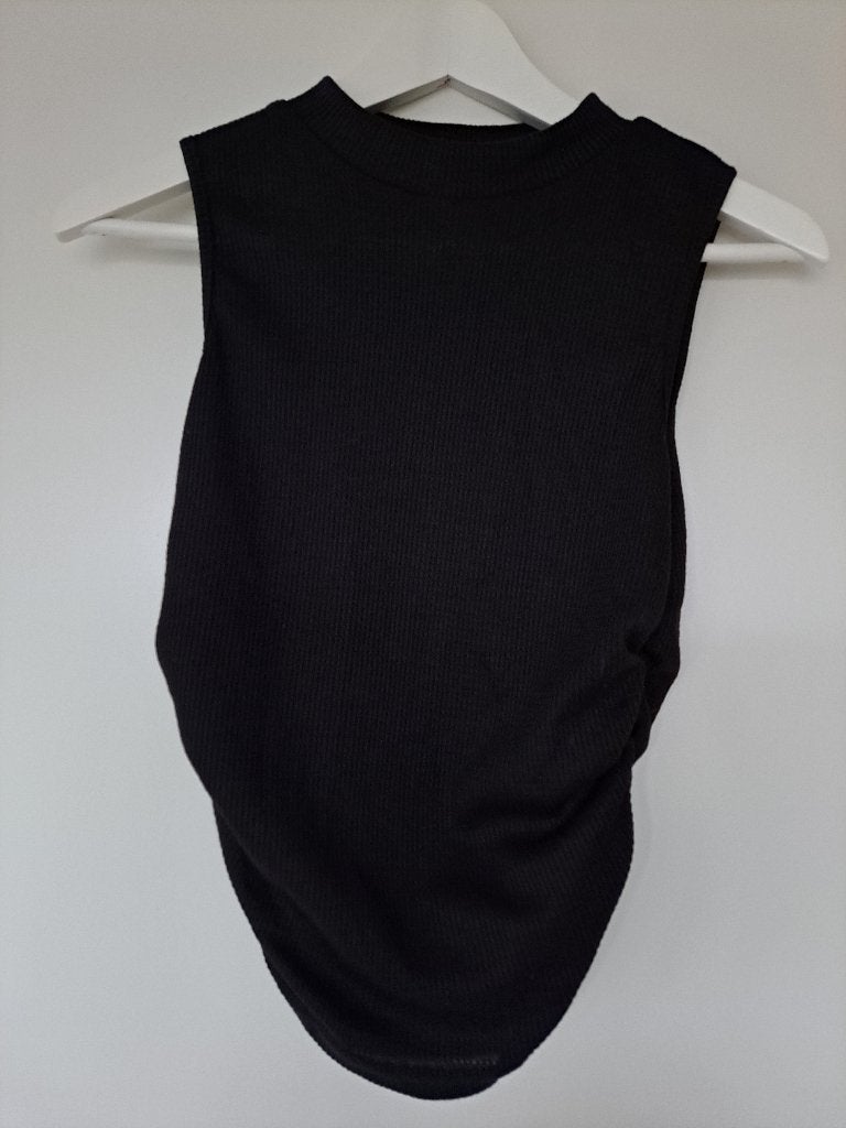 Zwarte korte top maat M, Maat 38/40 (M), Zwart, Nieuw, Ophalen of Verzenden