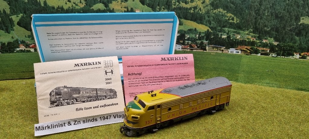 Marklin 3061.2 UP F 7 NIEUW IN DOOS, Wisselstroom, Locomotief, Nieuw, Ophalen of Verzenden