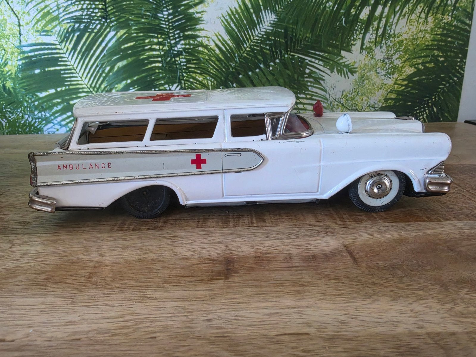Haji 1958 Ford Edsel Station Wagon Ambulance Blikken, Antiek en Kunst, Ophalen of Verzenden