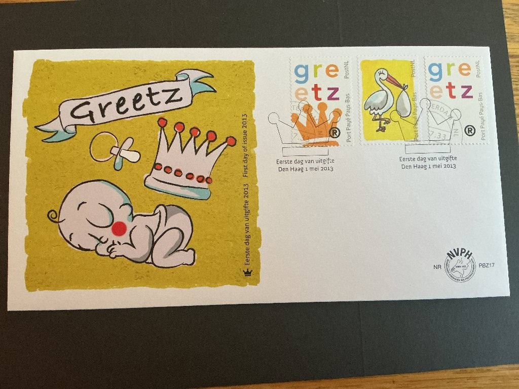 Eerste dag enveloppe greetz, Postzegels en Munten, Postzegels | Eerstedagenveloppen, Verzenden, Onbeschreven, Nederland