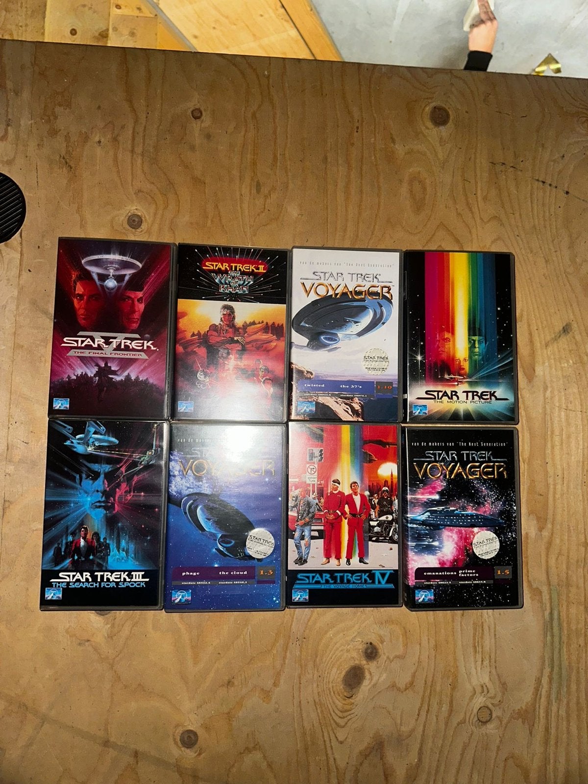 Star Trek VHS Collectie - Films en Voyager Series, Vanaf 12 jaar, Ophalen of Verzenden, Gebruikt, Science Fiction en Fantasy