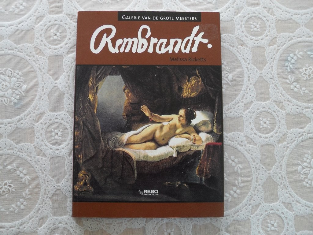 BOEK MELISSA RICKETTS-REMBRANDT., Ophalen of Verzenden, Zo goed als nieuw, Mellisa Ricketts., Schilder- en Tekenkunst