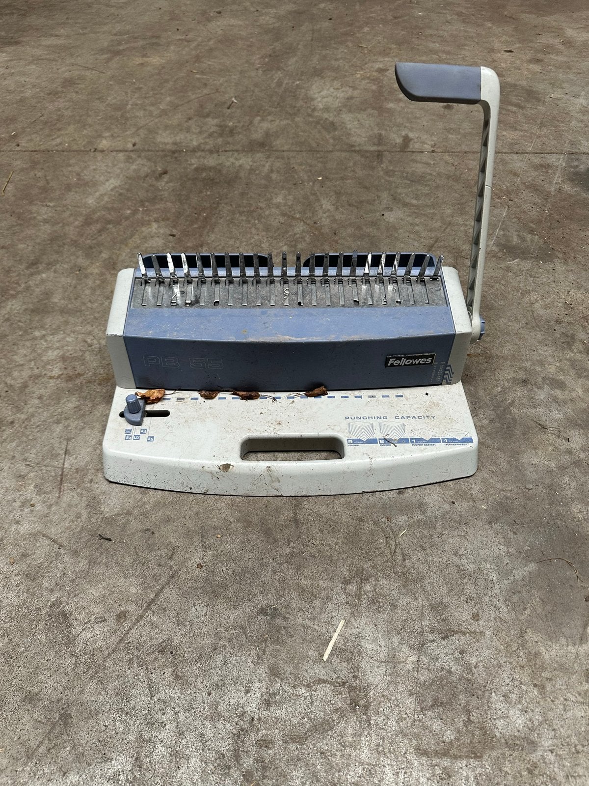 Fellowes PB 55 Bindmachine, Ophalen of Verzenden, Gebruikt