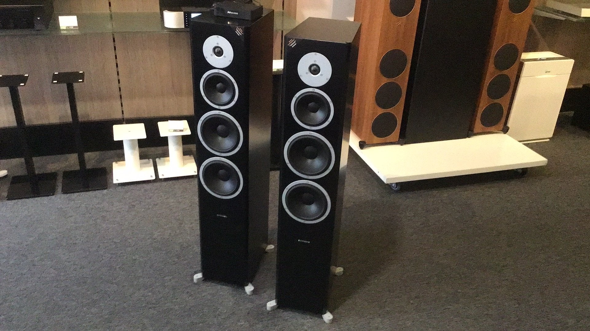 Dynaudio Focus 600 XD high-end 3 weg aktief wireless, Stereo speakers, Gebruikt, Afstandsbediening, Ophalen
