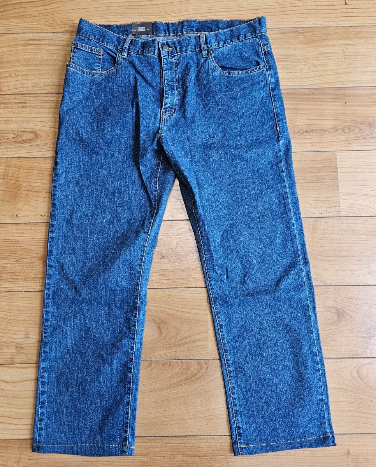 Nieuwe DXGO heren spijkerbroek / jeans W38 L30, W36 - W38 (confectie 52/54), Blauw, Nieuw, Ophalen of Verzenden